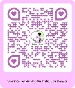 lien vers le site de Brigitte institut de beauté à Pontrieux en qr code