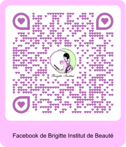 Qr code du lien vers la page facebook de Brigitte Institut de Beauté